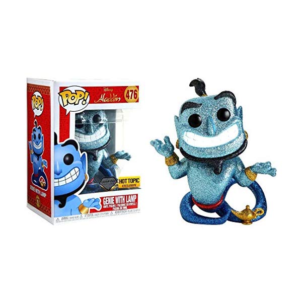 アラジン グッズ ジーニー ファンコ ポップ ディズニー フィギュア ドール 人形 おもちゃ Pop Movies: Aladdin - Diamond Gli...