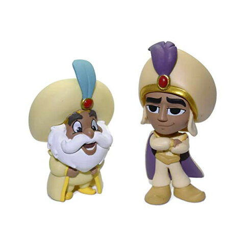 アラジン グッズ サルタン アリ王子 ファンコ ディズニー フィギュア ドール 人形 おもちゃ Funko Mystery Mini - Disney Aladdin - Sultan [1/24] and Prince Ali [1/36]