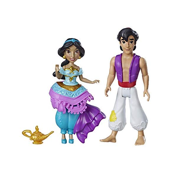 アラジン グッズ ジャスミン ディズニー フィギュア ドール 人形 おもちゃ Disney Princess Jasmine & Aladdin, 2 Doll...