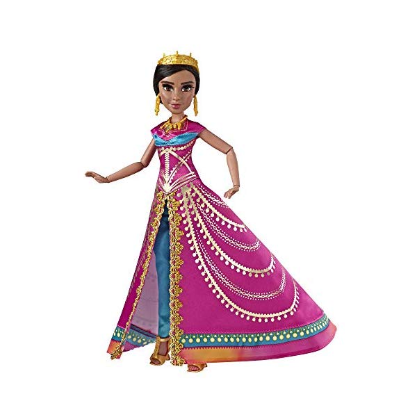 アラジン グッズ ジャスミン 実写版 ディズニー フィギュア ドール 人形 おもちゃ Disney Aladdin Glamorous Jasmine Deluxe Fashion Doll with Gown, Shoes, Accessories, Inspired by Disney 039 s Live-Action Movie, Toy for Kids Collectors