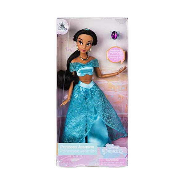 アラジン グッズ ジャスミン ディズニー フィギュア ドール 人形 おもちゃ Jasmine Disney Store Classic Doll with Ri...