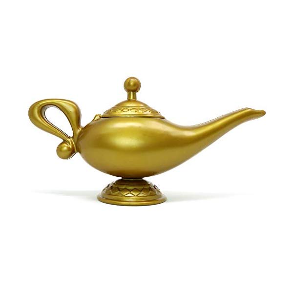 アラジン グッズ 魔法のランプ ディズニー おもちゃSkeleteen Arabian Genie Oil Lamp - Aladdin 039 s Gold Magic Genie Lamp Costume Accessory - 1 Piece