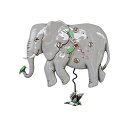 アレンデザイン 壁掛け時計 振り子時計 ゾウ 象 インテリア オブジェ Allen Designs P1860 Swinging Pendulum Elepha...