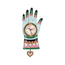 アレンデザイン 壁掛け時計 振り子時計 手袋 ハンド インテリア オブジェ Allen Designs P2022 Swinging Pendulum Clock Hand Design 13.5 inches x 6 inches