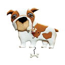 アレンデザイン 壁掛け時計 振り子時計 イヌ 犬 インテリア オブジェ Allen Designs `Spike the Dog` Pendulum Wall Clock(3)