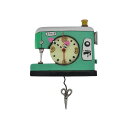アレンデザイン 壁掛け時計 振り子時計 ミシン ハサミ 裁縫 インテリア オブジェ Allen Designs Stitch Sewing Machine Pe...