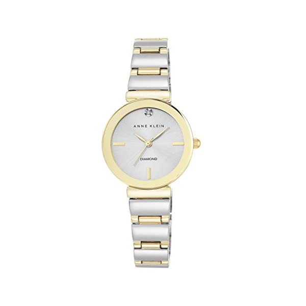 SEIKO - アンクライン Anne Klein 腕時計 ウォッチ 時計 レディース 女性用 Anne Klein Women's Diamond-Accented Bracelet Watch