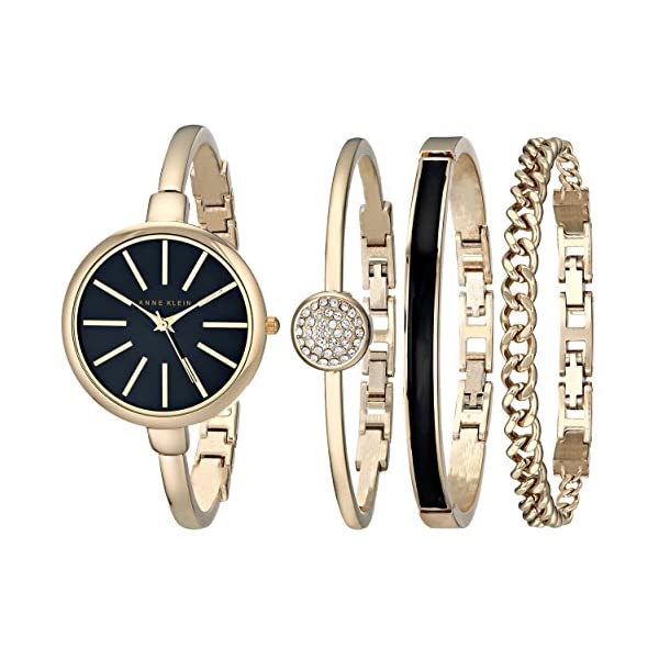 アンクライン Anne Klein 腕時計 ウォッチ 時計 レディース 女性用 Anne Klein Women's Bangle Watch and Bracelet Set, AK/1470