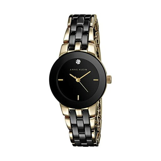 アンクライン Anne Klein 腕時計 ウォッチ 時計 レディース 女性用 Anne Klein Women's Diamond Dial Ceramic Bracelet Gold-Tone Watch アンクライン Anne Klein 腕時計 ウォッチ 時計 レディース 女性用 Anne Klein Women's Diamond Dial Ceramic Bracelet Gold-Tone Watch