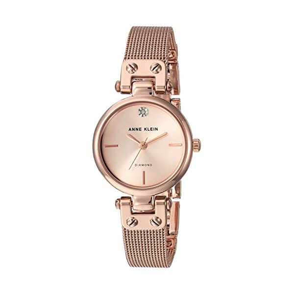 アンクライン Anne Klein 腕時計 ウォッチ 時計 レディース 女性用 Anne Klein Women's Mesh Watch Bracelet