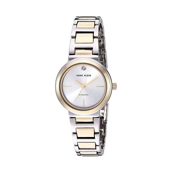 アンクライン Anne Klein 腕時計 ウォッチ 時計 レディース 女性用 Anne Klein Women's Genuine Diamond Dial Bracelet Watch