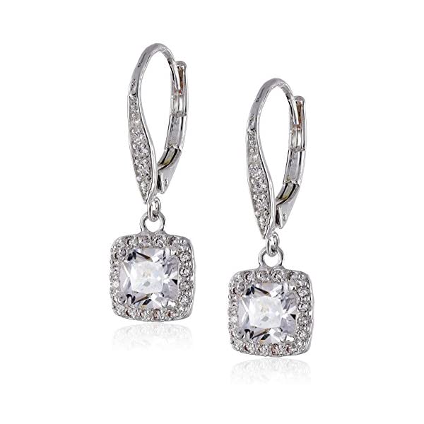 アンクライン Anne Klein イヤリング アクセサリー グッズ Anne Klein Flawless Cubic Zirconia Lever-..