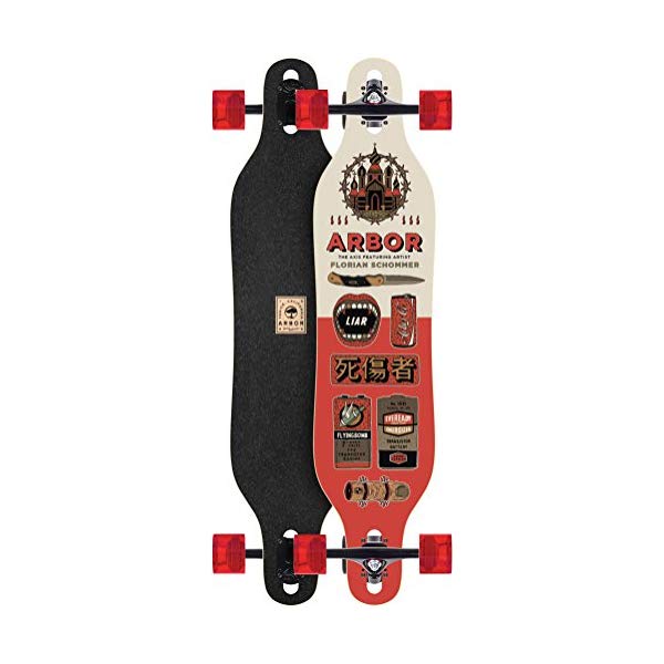 Arbor アーバー スケートボード スケボー ロングスケートボード ロングボード コンプリート 海外モデル アメリカ直輸入 海外正規品 Arbor Axis AC 2017 Complete Artist Collection Longboard New