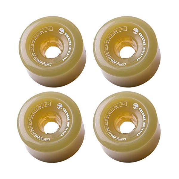 Arbor A[o[ XP[g{[h XP{[ EB[ S[Xg O[  COf AJA COKi Arbor Mosh Fusion - 65Mm - 78A - Ghost Green (Set of 4)