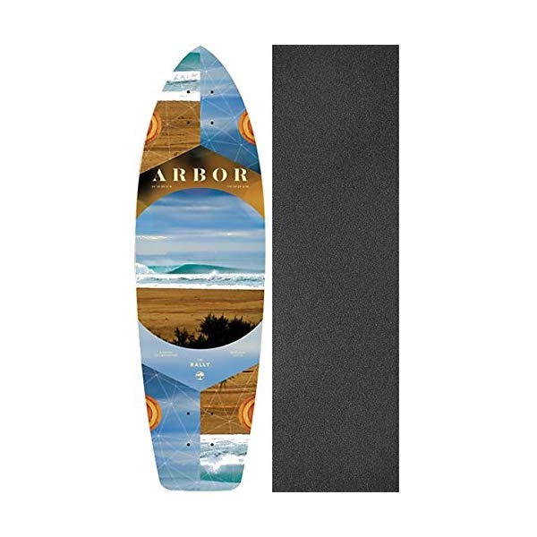 Arbor アーバー スケートボード スケボー デッキ 海外モデル アメリカ直輸入 海外正規品 Arbor Skateboards Photo Collection Rally Cruiser Skateboard Deck 8.9