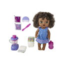 xr[ACu Ԃ l` xr[h[ ܂܂ ւ tBMA mߋ Baby Alive Magical Mixer Baby Doll Berry Shake with Blender Accessories, Drinks, Wets, Eats, Black Hair Toy for Kids Ages 3 and Up