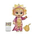 ベビーアライブ 赤ちゃん 人形 ベビードール おままごと 着せ替え フィギュア 知育玩具 Baby Alive Dino Cuties Doll, Triceratops, Doll Accessories, Drinks, Wets, Triceratops Dinosaur Toy for Kids Ages 3 Years and Up, Blonde Hair