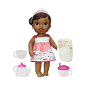 xr[ACu Ԃ l` xr[h[ ܂܂ ւ tBMA mߋ Baby Alive Lil' Sips African American Baby Has a Tea Party Doll