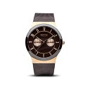 x[O rv EHb` BERING 32139-265 Y jp NH[c BERING Men's Quartz Watch with Stainless Steel Strap, Brown, 21 (Model: 32139-265) kfUC XJWirAfUC