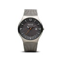 x[O rv EHb` BERING 14440-077 \[[ RNV Y jp X \[[dr zdr BERING Time | Men's Slim Watch 14440-077 | 40MM Case | Solar Collection | Stainless Steel Strap kfUC XJWirAfUC