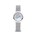 x[O rv EHb` BERING 14427-004 fB[X p \[[dr zdr BERING Women's Solar Powered Watch with Stainless Steel Strap, Silver, 15 (Model: 14427-004) kfUC XJWirAfUC