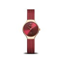 x[O rv EHb` BERING 13326-Charity fB[X p NH[c BERING Women's Quartz Watch with Stainless Steel Strap, Red, 12 (Model: 13326-Charity) kfUC XJWirAfUC