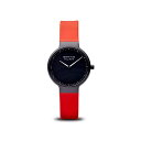 x[O rv EHb` BERING 15531-523 fB[X p NH[c BERING Women's Stainless Steel Quartz Watch with Silicone Strap, Red, 14 (Model: 15531-523) kfUC XJWirAfUC