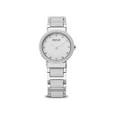 x[O rv EHb` BERING 10725-754 Z~bN RNV fB[X p X BERING Time | Women's Slim Watch 10725-754 | 25MM Case | Ceramic Collection | Stainless Steel Strap with Ceramic Links kfUC XJWirAfUC