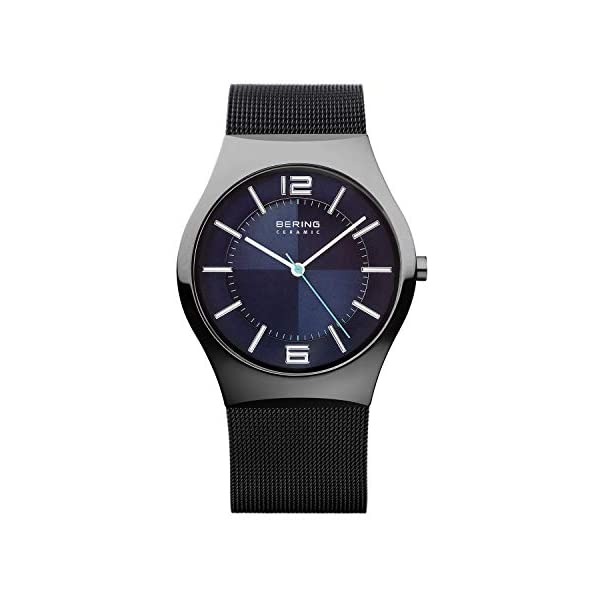 楽天i-selectionベーリング 腕時計 ウォッチ BERING Ceramic セラミック コレクション メンズ 男性用 スリム BERING Time | Men's Slim Watch 32039-227 | 39MM Case | Ceramic Collection | Stainless Steel Strap 北欧デザイン スカンジナビアデザイン