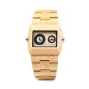 ビーウェル BEWELL ウッドウォッチ 木製腕時計 BEWELL Men Personalized Engrave Wood Watch Custom Dou...