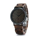 r[EF BEWELL EbhEHb` ؐrv Y jp W163A BEWELL Wooden Watches for Men/Women Slim Analog Quartz Minimalist Couple Wrist Watch W163A