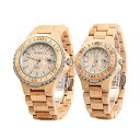 r[EF BEWELL EbhEHb` ؐrv ZS-101B Bewell ZS-100B Couple Wooden Quartz Watch Men and Women Handmade Lightweight Date Display Fashion Watches