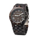 ビーウェル BEWELL ウッドウォッチ 木製腕時計 メンズ 男性用 Bewell Men's Wooden Watches Handmade Analog Quartz Wristwatch Luxury Lightweight Date Retro Casual Watch