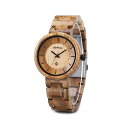 ビーウェル BEWELL ウッドウォッチ 木製腕時計 レディース 女性用 Wood Watches for Women, BEWELL Wooden Handmade Watch with Lightweight Adjustable Wood Band, Natural Casual Fashion Quartz Wristwatch