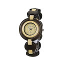 ビーウェル BEWELL ウッドウォッチ 木製腕時計 レディース 女性用 Bewell Ladies Wooden Bracelet Dress Watch, Elegant Two Tone Luminous Analog Quartz Round Watches for Women