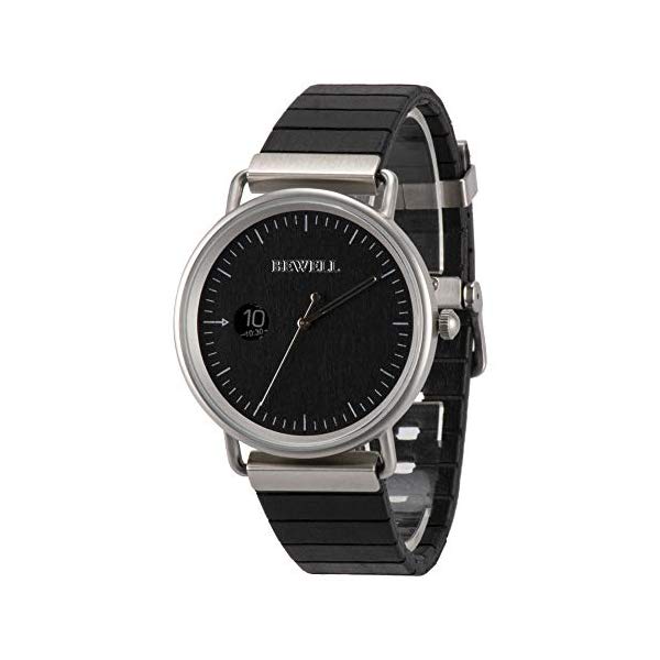 ビーウェル BEWELL ウッドウォッチ 木製腕時計 BEWELL Wood Watch Leather Wooden Strap Men Women Simple Quartz Wrist Watches