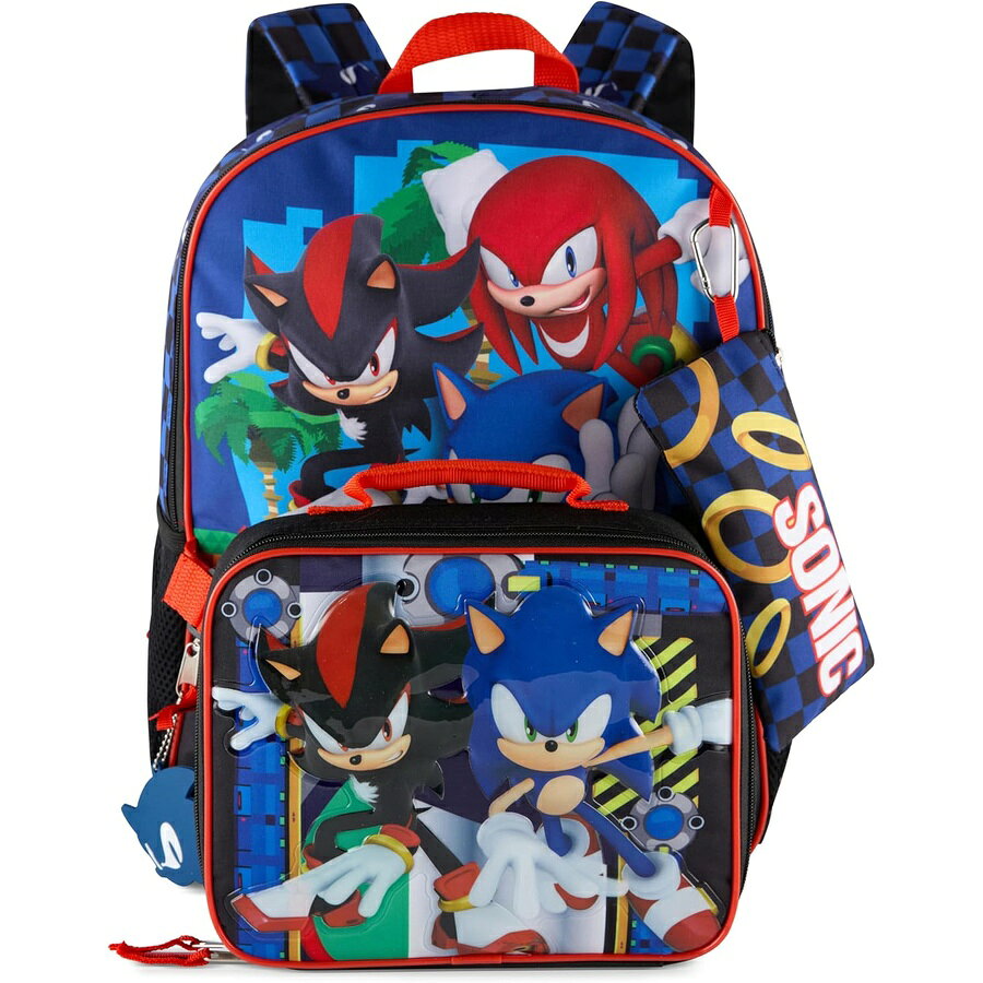 ソニックザヘッジホッグ グッズ バックパック リュック バッグ プレゼント ギフト ...