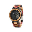 ボボバード BOBO BIRD 腕時計 木製 時計 ウッドウォッチ メンズ 男性用 BOBO BIRD Mens Colorful Wooden Watches Classic Leisure Quartz Wristwatches with Cute Deer Pattern Unique Couple Watches for Lovers