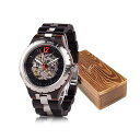 {{o[h BOBO BIRD rv ؐ v EbhEHb` Y jp Mens Wooden Mechanical Watches Men Large Size Waterproof Watches Top Brand Luxury Timepieces (Ebony Wood)