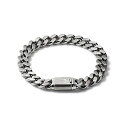 u[o rv EHb` BULOVA J96B016M v NVbN Y jp Bulova Mens Classic Stainless Steel Chain Link Bracelet with Brushed Signature Clasp (Model J96B016M), Silver-Tone