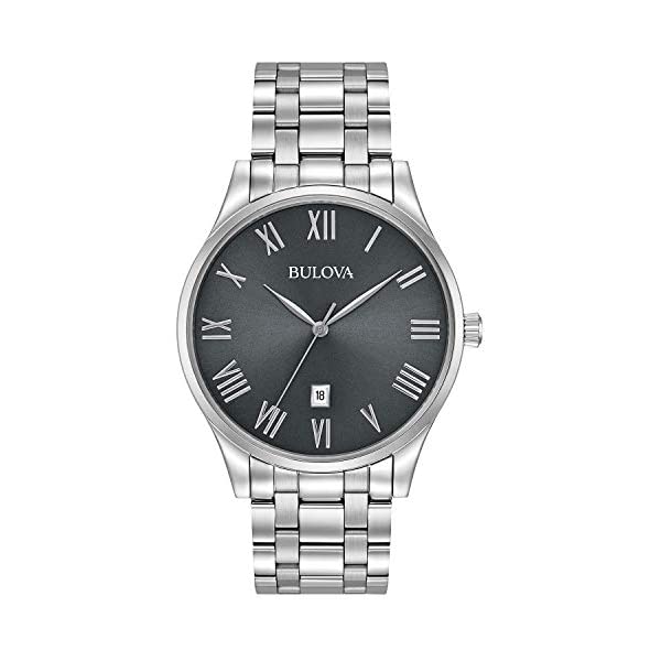 ブローバ 腕時計 ウォッチ BULOVA 96B261 時計 クラシック クォーツ メンズ 男性用 Bulova Classic Quartz Mens Watch, Stainless Steel , Silver-Tone (Model: 96B261)