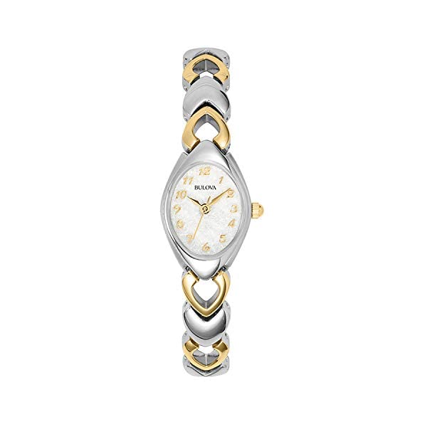 ブローバ 腕時計 ウォッチ BULOVA 98V02 時計 クラシック クォーツ レディース 女性用 Bulova Classic Quartz Ladies Watch, Stainless Steel , Two-Tone (Model: 98V02)