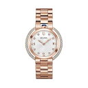 u[o rv EHb` BULOVA 98R248 v fB[X p Ladies' Bulova Rubaiyat Diamond Rose Gold-Tone Stainless Steel Watch 98R248