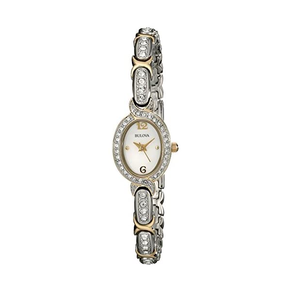 楽天i-selectionブローバ 腕時計 ウォッチ BULOVA 98L005 時計 レディース 女性用 Bulova Women's 98L005 Swarovski Crystal Two Tone Bracelet Watch