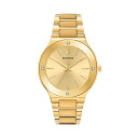 ブローバ 腕時計 ウォッチ BULOVA 9.7E+101 時計 メンズ 男性用 Men's Bulova Futuro Gold-Tone Diamond Accent Watch 97E100(2)