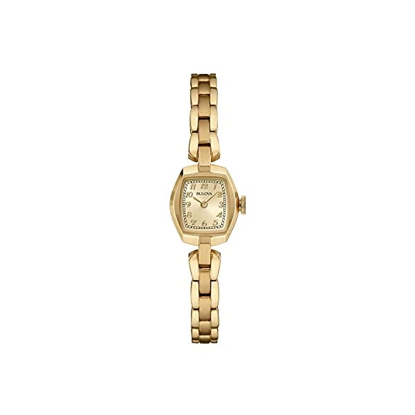 【BULOVA】ブローバ/レディース腕時計/お洒落/ホワイト.ゴールド色/女性用 ブローバ 腕時計 レディースドレス 98L173 ホワイト×ゴールド×ホワイト