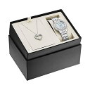 u[o rv EHb` BULOVA 96X144 v NH[c fB[X p Bulova Box Set Quartz Ladies Watch, Stainless Steel Crystal , Silver-Tone (Model: 96X144)