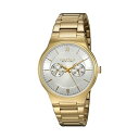 ブローバ 腕時計 ウォッチ BULOVA 44A109 時計 アナログ クォーツ メンズ 男性用 Bulova Men's Analog-Quartz Watch with Stainless-Steel Strap, Gold, 19 (Model: 44A109)