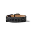 u[o uXbg oO rv ANZT[ ObY v[g BULOVA J96B010 vVWjXg Y jp Bulova Mens Precisionist Black Leather Belt-Strap Bracelet with Embossed Pyramid Stud Details (Model J96B010)