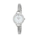 ブローバ 腕時計 ウォッチ BULOVA 43L166 時計 キャラベル ニューヨーク レディース 女性用 Caravelle New York Women 039 s 43L166 Stainless Steel Swarovski Crystal-Accented Watch